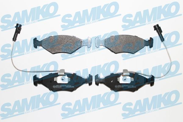 Brake Pad Set, disc brake SAMKO 5SP680