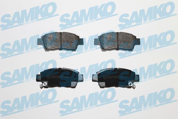 Комплект гальмівних накладок, дискове гальмо SAMKO 5SP700