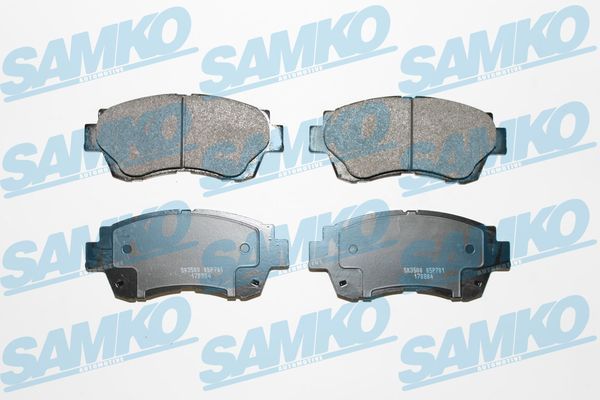 Brake Pad Set, disc brake SAMKO 5SP701