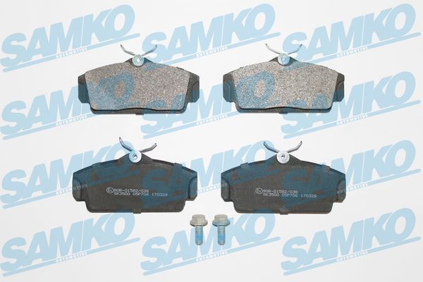 Brake Pad Set, disc brake SAMKO 5SP706