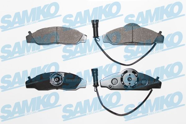 Brake Pad Set, disc brake SAMKO 5SP721