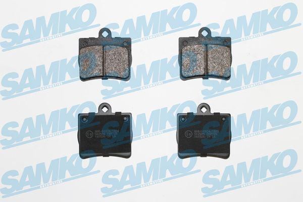 Комплект гальмівних накладок, дискове гальмо SAMKO 5SP725