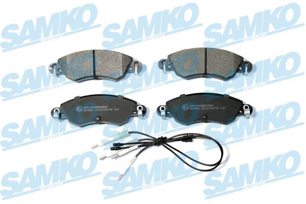 Brake Pad Set, disc brake SAMKO 5SP792