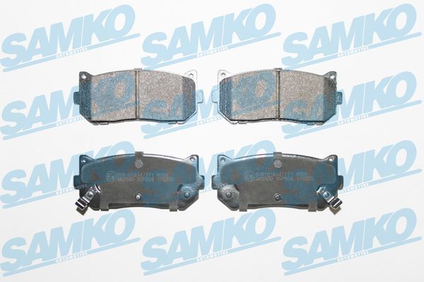 Brake Pad Set, disc brake SAMKO 5SP808