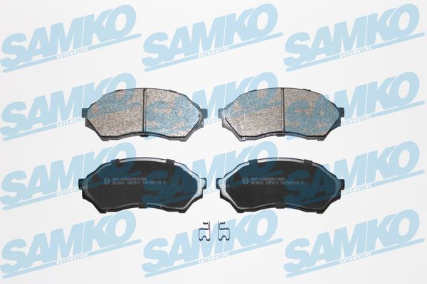 Brake Pad Set, disc brake SAMKO 5SP813