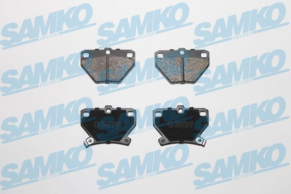 Комплект гальмівних накладок, дискове гальмо SAMKO 5SP836