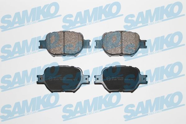 Brake Pad Set, disc brake SAMKO 5SP837