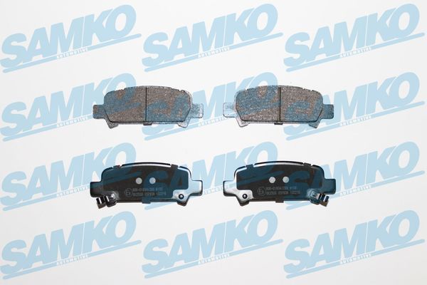 Комплект гальмівних накладок, дискове гальмо SAMKO 5SP838