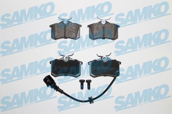 Комплект гальмівних накладок, дискове гальмо SAMKO 5SP853