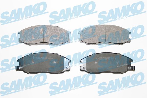 Комплект гальмівних накладок, дискове гальмо SAMKO 5SP859