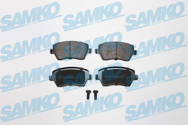 Комплект гальмівних накладок, дискове гальмо SAMKO 5SP867