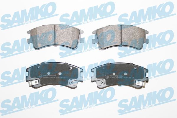 Brake Pad Set, disc brake SAMKO 5SP878