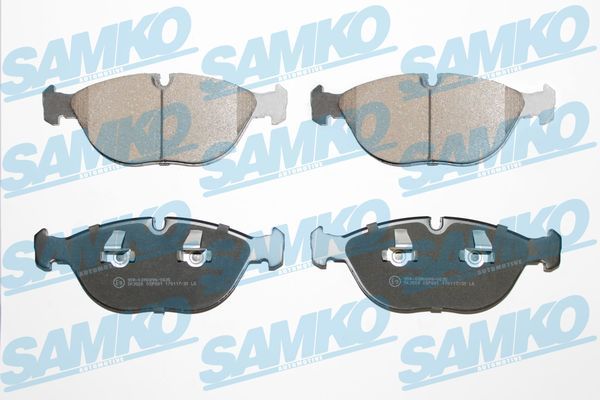 Brake Pad Set, disc brake SAMKO 5SP881