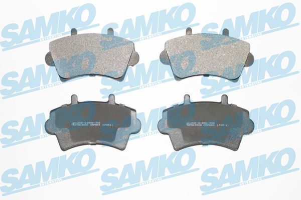 Brake Pad Set, disc brake SAMKO 5SP884