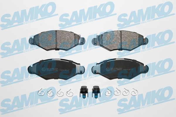 Brake Pad Set, disc brake SAMKO 5SP903