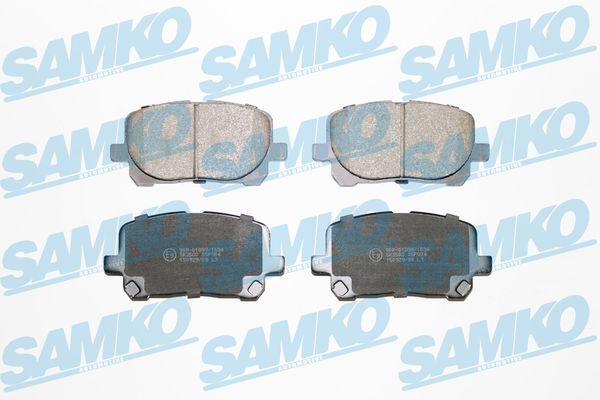 Brake Pad Set, disc brake SAMKO 5SP904