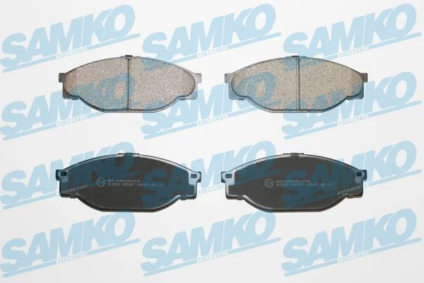 Stabdžių trinkelių rinkinys, diskinis stabdys SAMKO 5SP927