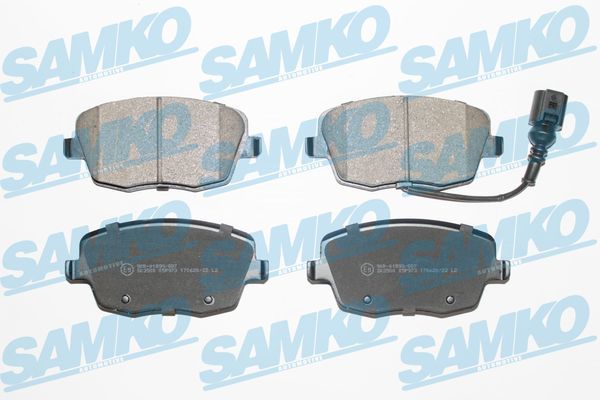 Brake Pad Set, disc brake SAMKO 5SP973