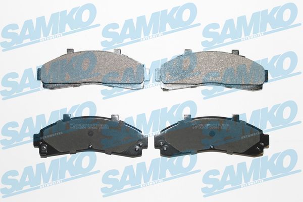 Brake Pad Set, disc brake SAMKO 5SP989