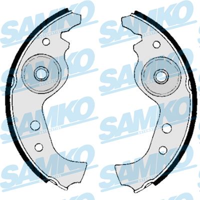 Brake Shoe Set SAMKO 80890