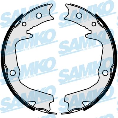 Brake Shoe Set, parking brake SAMKO 81031