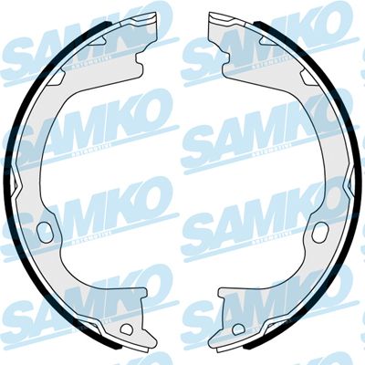 Brake Shoe Set, parking brake SAMKO 81102