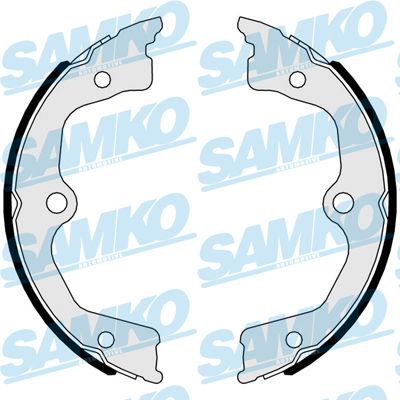 Комплект гальмівних колодок, стоянкове гальмо SAMKO 81114