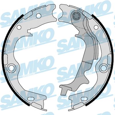 Brake Shoe Set, parking brake SAMKO 81116