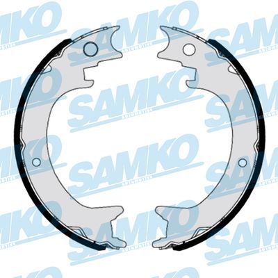 Brake Shoe Set, parking brake SAMKO 81198