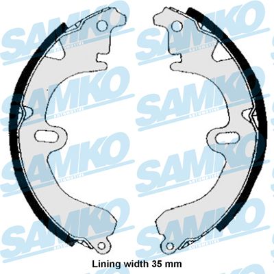 Brake Shoe Set SAMKO 84530