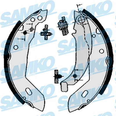 Brake Shoe Set SAMKO 84670