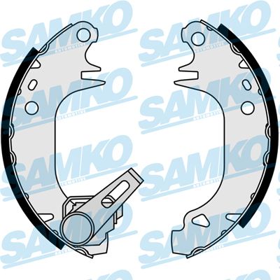 Brake Shoe Set SAMKO 84930