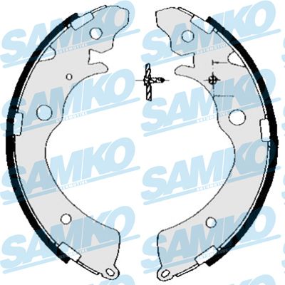 Комплект гальмівних колодок SAMKO 85690