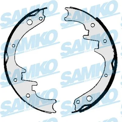 Stabdžių trinkelių komplektas SAMKO 86010