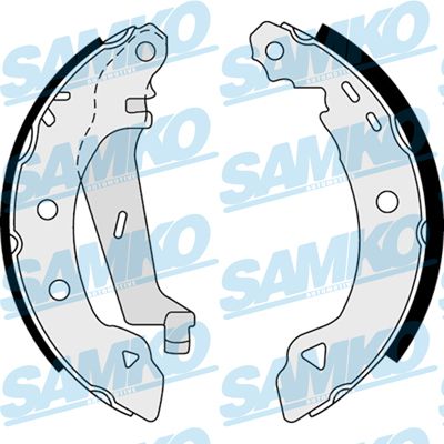 Комплект гальмівних колодок SAMKO 87530