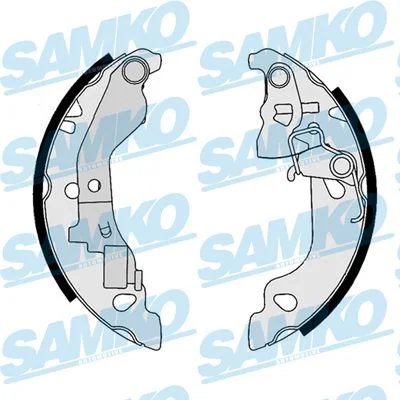 Stabdžių trinkelių komplektas SAMKO 87680