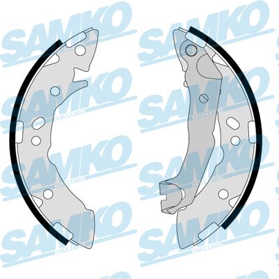 Комплект гальмівних колодок SAMKO 87710