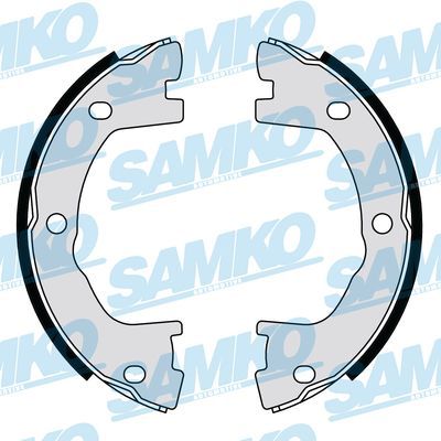 Комплект гальмівних колодок, стоянкове гальмо SAMKO 87800