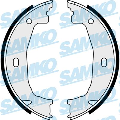 Brake Shoe Set, parking brake SAMKO 88100