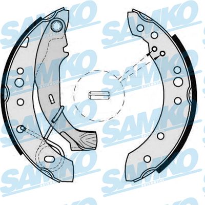 Brake Shoe Set SAMKO 88150