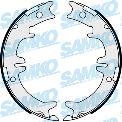 Brake Shoe Set, parking brake SAMKO 88340