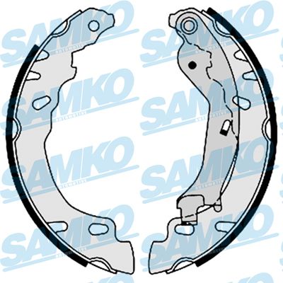 Brake Shoe Set SAMKO 88780