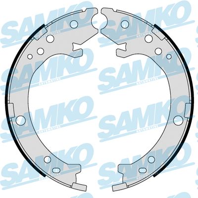 Комплект гальмівних колодок, стоянкове гальмо SAMKO 89410