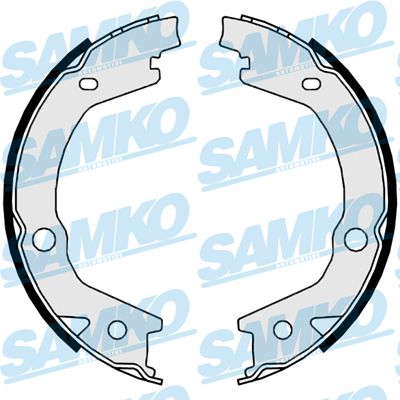 Комплект гальмівних колодок, стоянкове гальмо SAMKO 89800