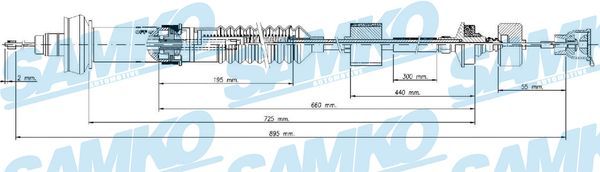 Sankabos trosas SAMKO C0028C