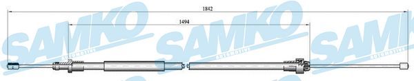 Trosas, stovėjimo stabdys SAMKO C0094B