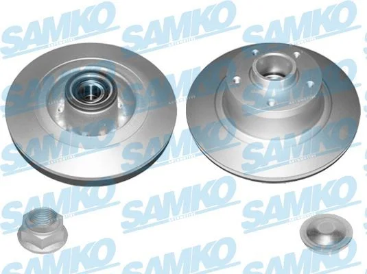 Stabdžių diskas SAMKO R1077PRCA