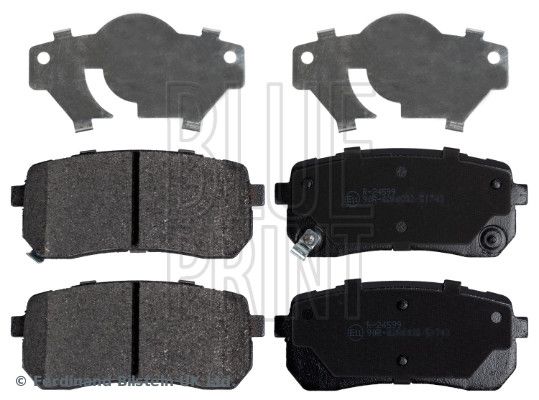 Brake Pad Set, disc brake BLUE PRINT ADBP420075