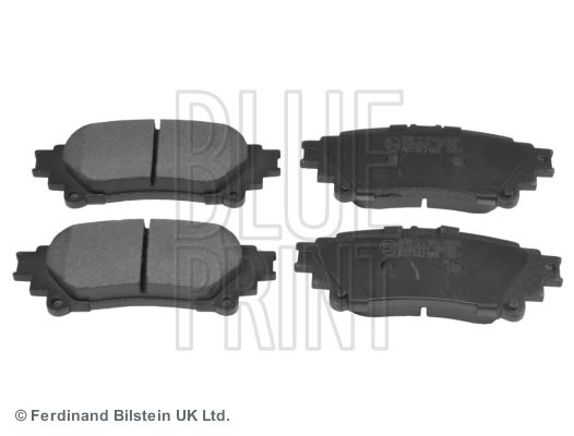 Комплект гальмівних накладок, дискове гальмо BLUE PRINT ADT342186