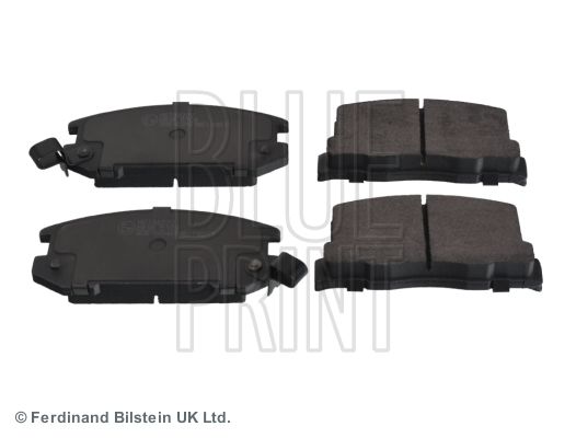 Комплект гальмівних накладок, дискове гальмо BLUE PRINT ADT34222